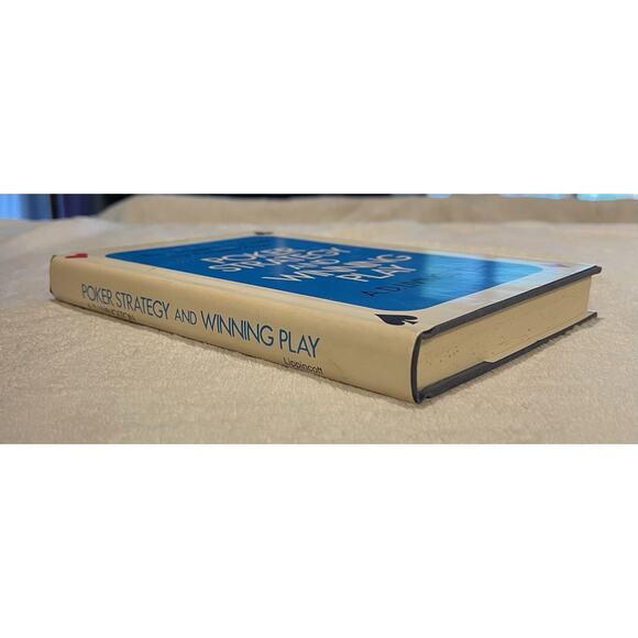 Poker Strategy and Winning Play by A. D. Livingston 1971 HCDJ First Edition - Picture 3 of 7